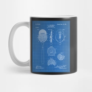 Ophthalmoscope Patent - Optometrist Eye Doctors Office Art - Blueprint Mug